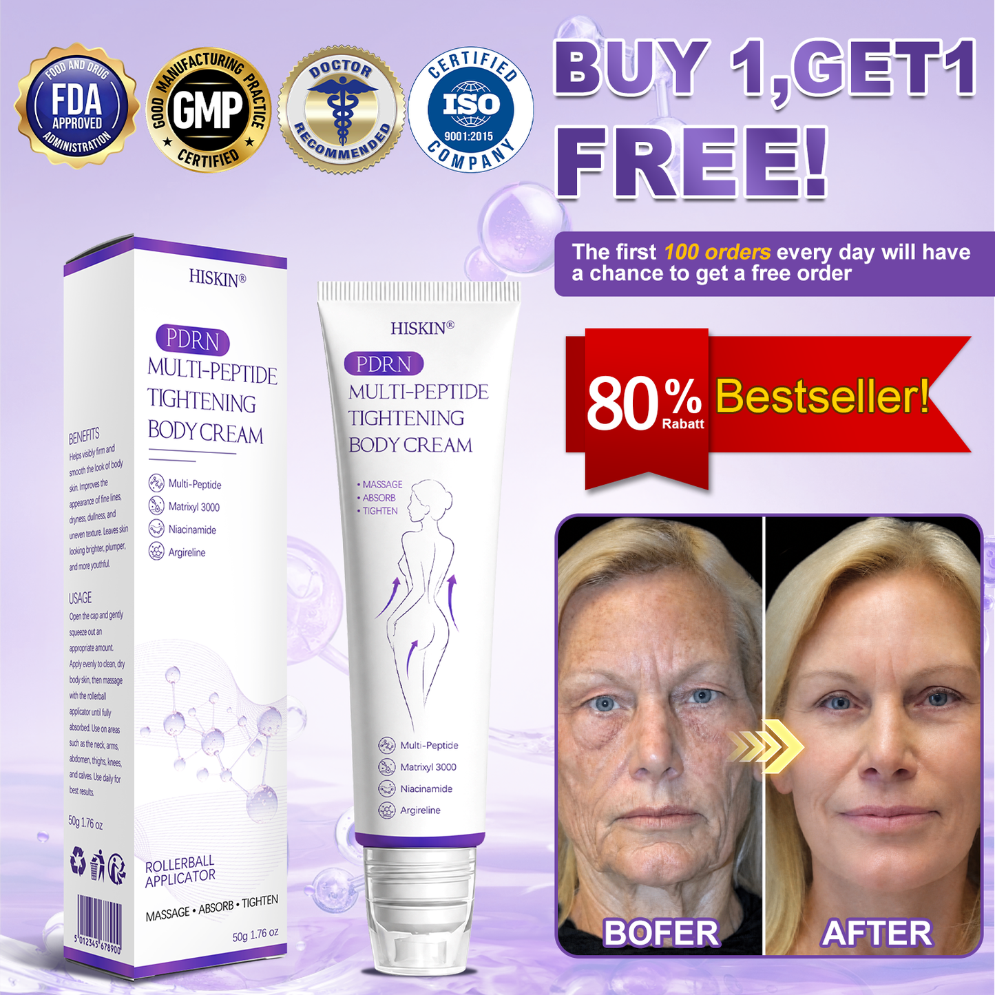 🎁 HISKIN® Only 5 Tubes Left! 50% OFF – Smooth Wrinkles & Firm Skin in 1-4 Weeks! Fast results, gentle on all skin types. 180-day money-back guarantee. Don’t miss out!